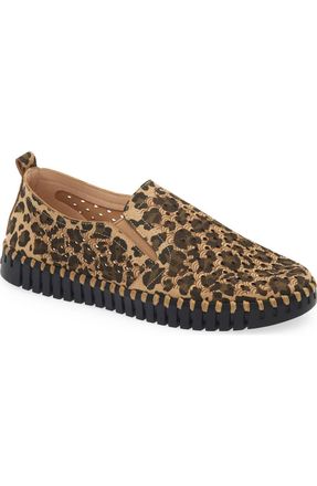 Ilse Jacobsen Womens Tulip Slip-On Sneaker In Leo