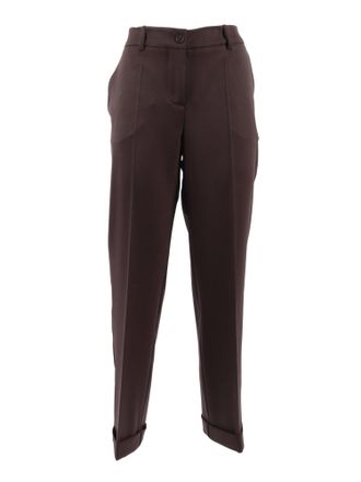 P.A.R.O.S.H. Slim Fit Tailored Pants with Design