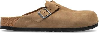 Birkenstock Schoenen, Heren, Beige, 46 EU, Leer, Boston Suede Leather
