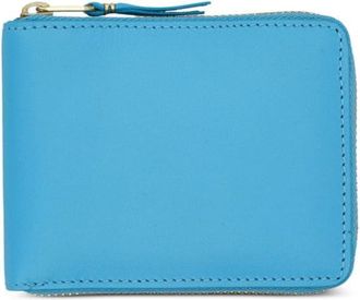 Comme Des Garçons small leather wallet - unisex - Leather - One Size - Blue
