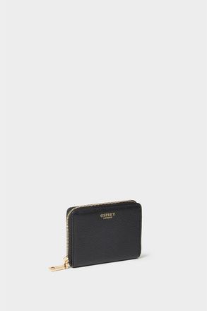 Osprey The Core Small Leather Zip Around Purse in Black at Nordstrom