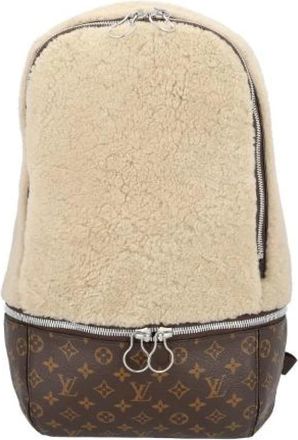 Louis Vuitton Pre-owned Marc Newson Rugzak - Dames - Vintage Rugzakken - Beige - ONE Size - Vintage