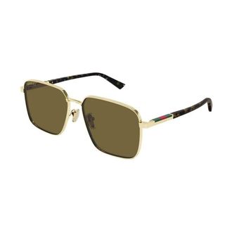 Gucci Gg 1965Sk Zonnebrillen - Heren - Zonnebrillen - Geel - 60 MM - Accessoires