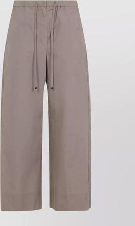 Max Mara max maras aureo drawstring cotton trousers