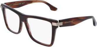 Victoria Beckham Glasses, female, Brown, Size: ONE SIZE Acetate Glasses Frame
