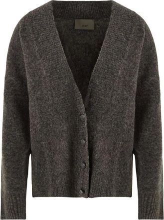 Akep Andrea Cardigan - Knitwear - Mujer - Gris - XS