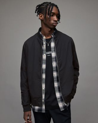 AllSaints Bassett Ramskull Bomber Jacket