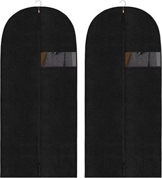 OEM Dailygoods - 2 Fundas Para Trajes Y Abrigos, A Prueba De Polvo Y Transpirables