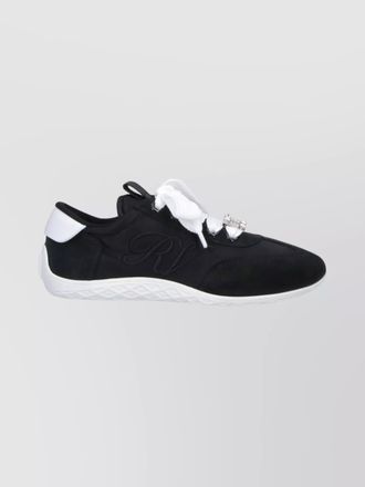 Roger Vivier low top sneakers with contrast sole and laces