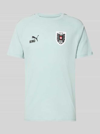 Puma T-Shirt mit Rundhalsausschnitt Modell &Ouml;FB KING in Mint, Gr&ouml;&szlig;e XXL