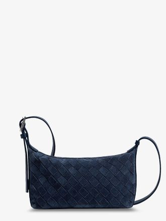 Bottega Veneta Borsa a tracolla Traveler in suede - BOTTEGA VENETA - gender_Man