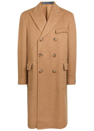 Polo Ralph Lauren Double-breasted Camel Hair Coat - 40 (UK40 / M)