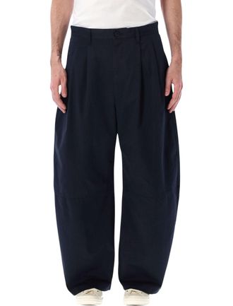 Comme Des Gar&ccedil;ons Wide Leg Pleated Front Chino Pants