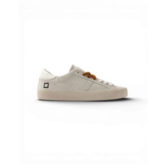 D.A.T.E. Sneakers, male, Beige, Size: 11 US Hill Low Perforated