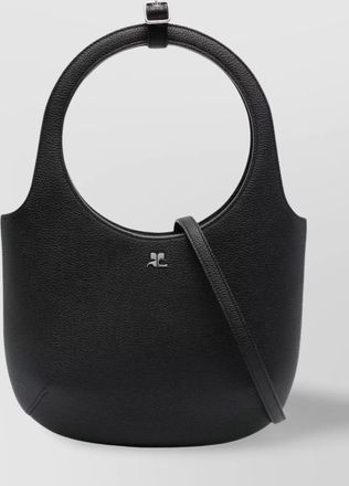 Courr&egrave;ges tr&egrave;s courr&egrave;ges leather shoulder bag