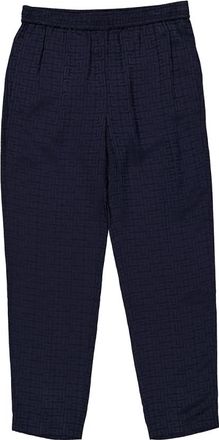 Balmain All-Over Monogrammed Trousers, Brand Size 46 ( US Size 30 )