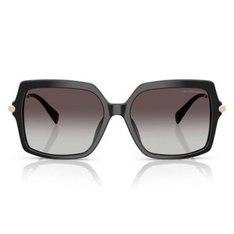 Michael Kors Quogue Grey Gradient Square Ladies Sunglasses MK2247U 30058G 55