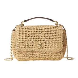 Ralph Lauren Handbags, female, Beige, Size: ONE SIZE Natur Sophee Shoulder Bag