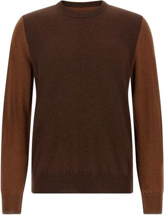 Maison Margiela Hombre, Jerseys, Marr&oacute;n, Talla: XL