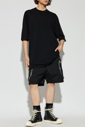 Rick Owens Crew Neck T-shirt, Mens, Black