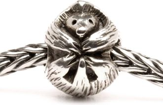Trollbeads Womens Porcupine Bead Charm In Silver