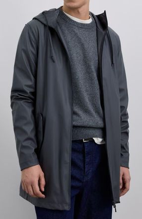 Scalpers Raincoat in Anthracite at Nordstrom, Size Xx-Large Eu