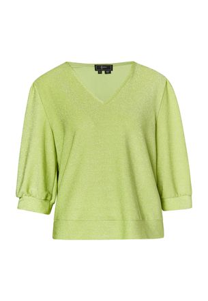 Faina Glitter Shirt Dames kalk