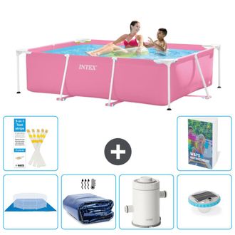 Intex Piscina Con Estructura Rectangular - 220x150x60 Cm - 7-piezas S98
