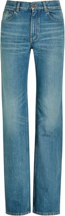 Chlo&eacute; Straight-leg Jeans - Blue - 27 (W27 / UK8-10 / S)