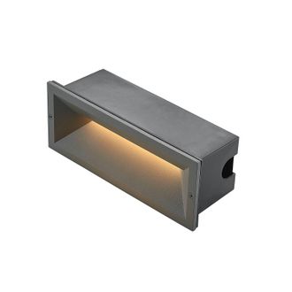 Lucande Lucande - L&aacute;mpara De Pared Exterior jaano En Negro Aluminio