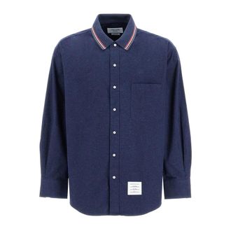 Thom Browne Uomo, Magliette, Blu, S, new