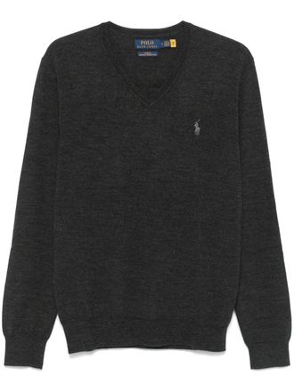 Polo Ralph Lauren Polo Pony jumper - men - Wool - M - Grey