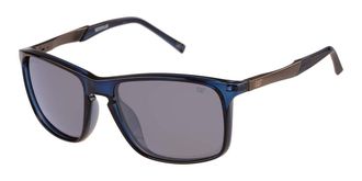 CAT CPS 8519 Polarized 106P Mens Sunglasses Blue Size 57
