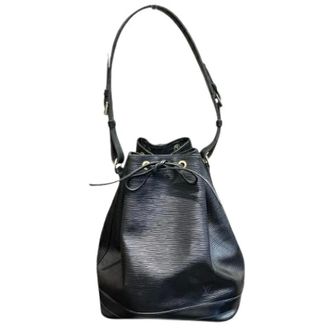 Louis Vuitton Pre-owned Bucket Bags, female, Black, Size: ONE SIZE Pre-owned Noe Epi Shoulder Bag