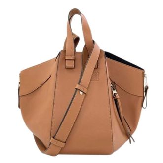 Loewe Pre-owned Tote Bag - Dames - Vintage Shopper - Bruin - ONE Size - Leer - Vintage