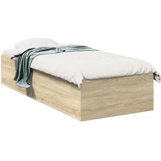 vidaXL Vidaxl - Giroletto Rovere Sonoma 100x200 cm in Legno Multistrato