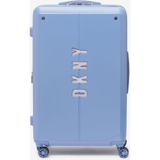 DKNY NYC 28 Upright Suitcase in Blue Suede at Nordstrom, Size Large