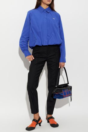 Loewe Shirt With Logo, Womens, Blue