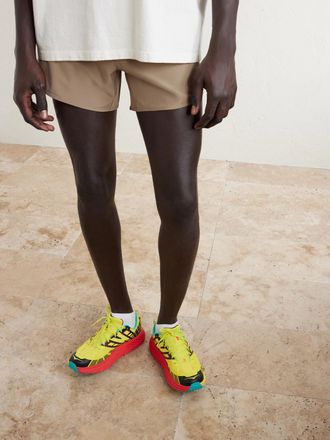 Hoka One One Speedgoat 2 Rubber and Ripstop-Trimmed Mesh Sneakers