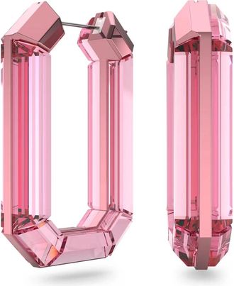 Swarovski Horloges - Dames - Oorbellen - Roze - ONE Size - Accessoires