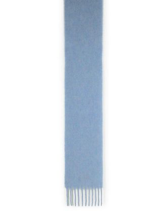 Marni Light Blue Alpaca Blend Scarf
