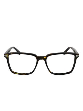 Lacoste rectangle-frame frames - Brown
