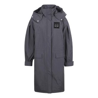 Ganni Donna, Cappotti, Grigio, S, new