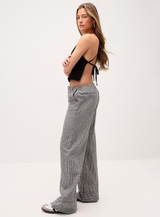 Twik Womens Striped wide-leg pant