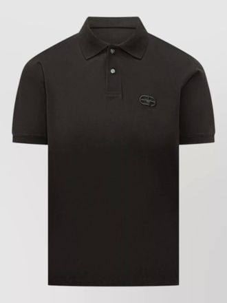 Emporio Armani logo cotton polo shirt short sleeves
