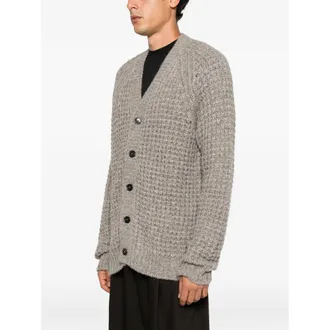 Roberto Collina Taupe Cardigan - Gray