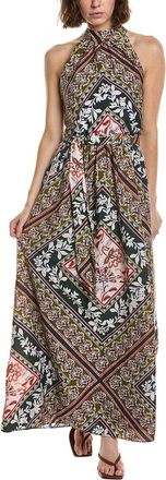 Julia Jordan Printed Chico Crepe Maxi Dress