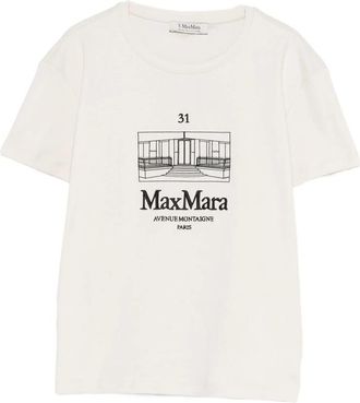 Max Mara Embroidered T-shirt