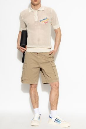 Dsquared2 Polo Capsule Summer Lovers, Mens, Cream