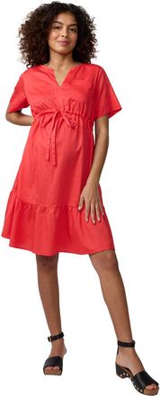 Ingrid & Isabel Waist Defined Shirt Dress in Hibiscus at Nordstrom, Size X-Large